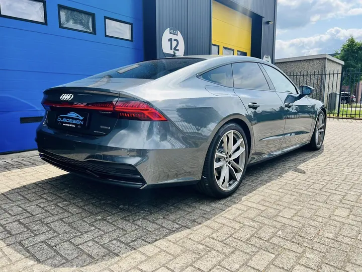 Audi A7 voor onze werkplaats